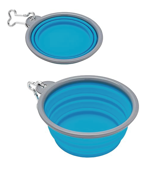 COMEDERO DE SILICONA PLEGABLE 350ML